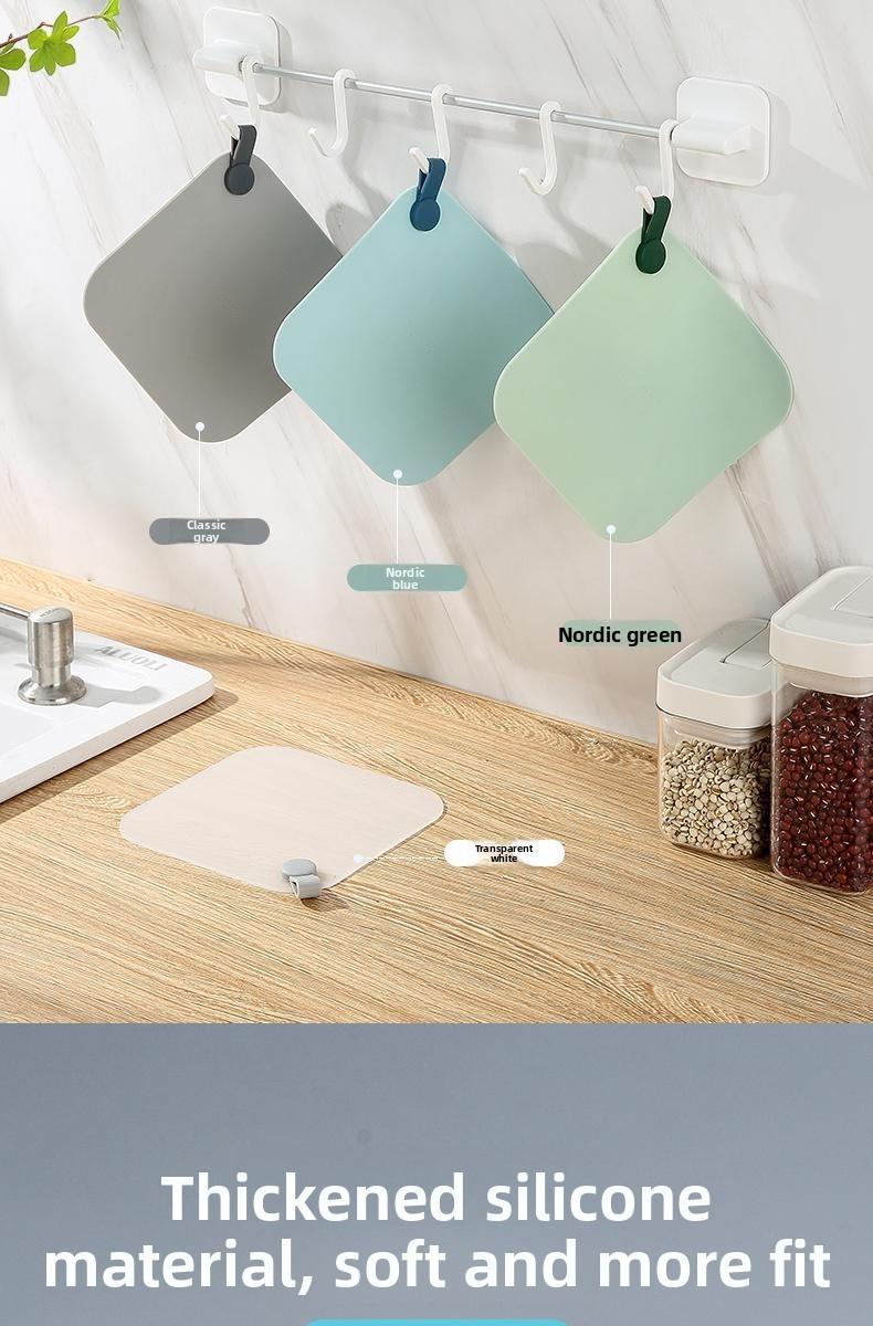 Drain Cover - Bathroom Underfloor Drain Odor Prevention and Deodorization Device - Insect Repellent Drain Outlet Sealing Silicone Pad - Bathroom