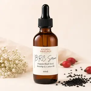 Black Seed, Rosehip & Castor | Acne | Eczema | Psoriasis | Age Spots | Organic | Skin & Hair | Moisturizing Skincare | Cold Pressed | Skin Repair | Photoaging Repair | BRC Serum | Oil