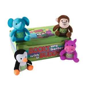 Book Buddy Stuffed Animals - 12 Pc.