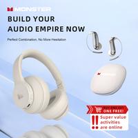 White Headphone + White Earbuds