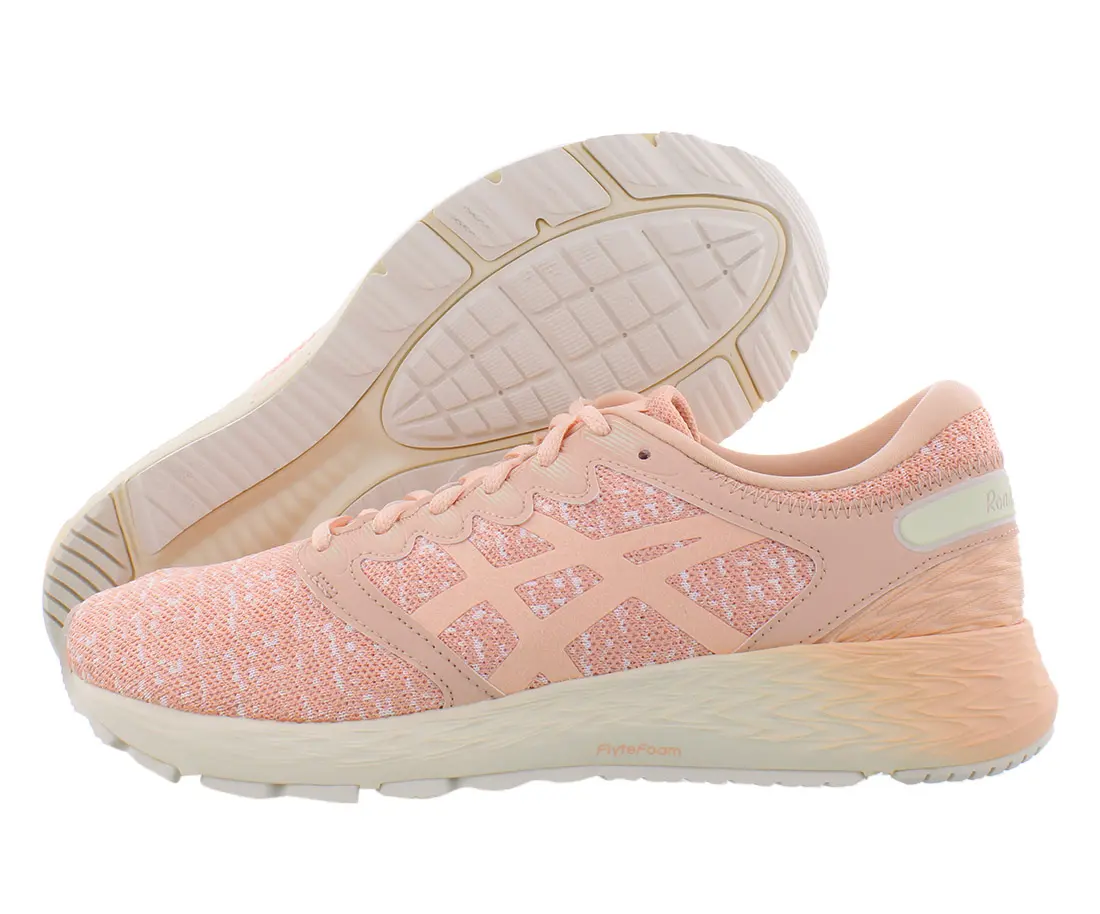 ASICS Women's RoadHawk FF 2 MX Knit Athletic Sports Shoes, FlyteFoam Cushioned Running Sneaker Footwear, Walking Shoes, Training, Casual