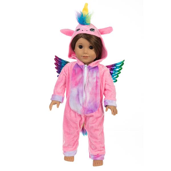 Tie dye sleeping bag+set and accessories suitable for 45cm/18inch dolls, not including dolls. The best children's holiday gift