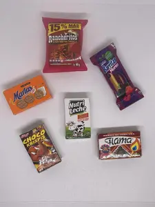 Mexican Mini Brands Bundle (6 Fridge Magnets ) Carton ,Colorful.
