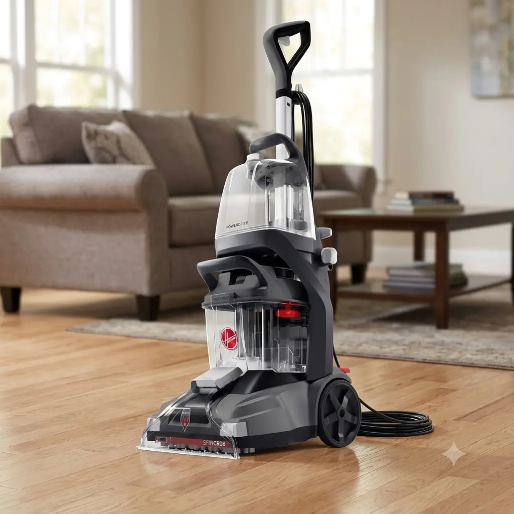 Hoover PowerScrub XL, Upright Carpet Cleaner Machine, Shampooer for Carpet, Rugs, & Upholstery, Fast Dry, Upholstery Tool Attachment, FH68010