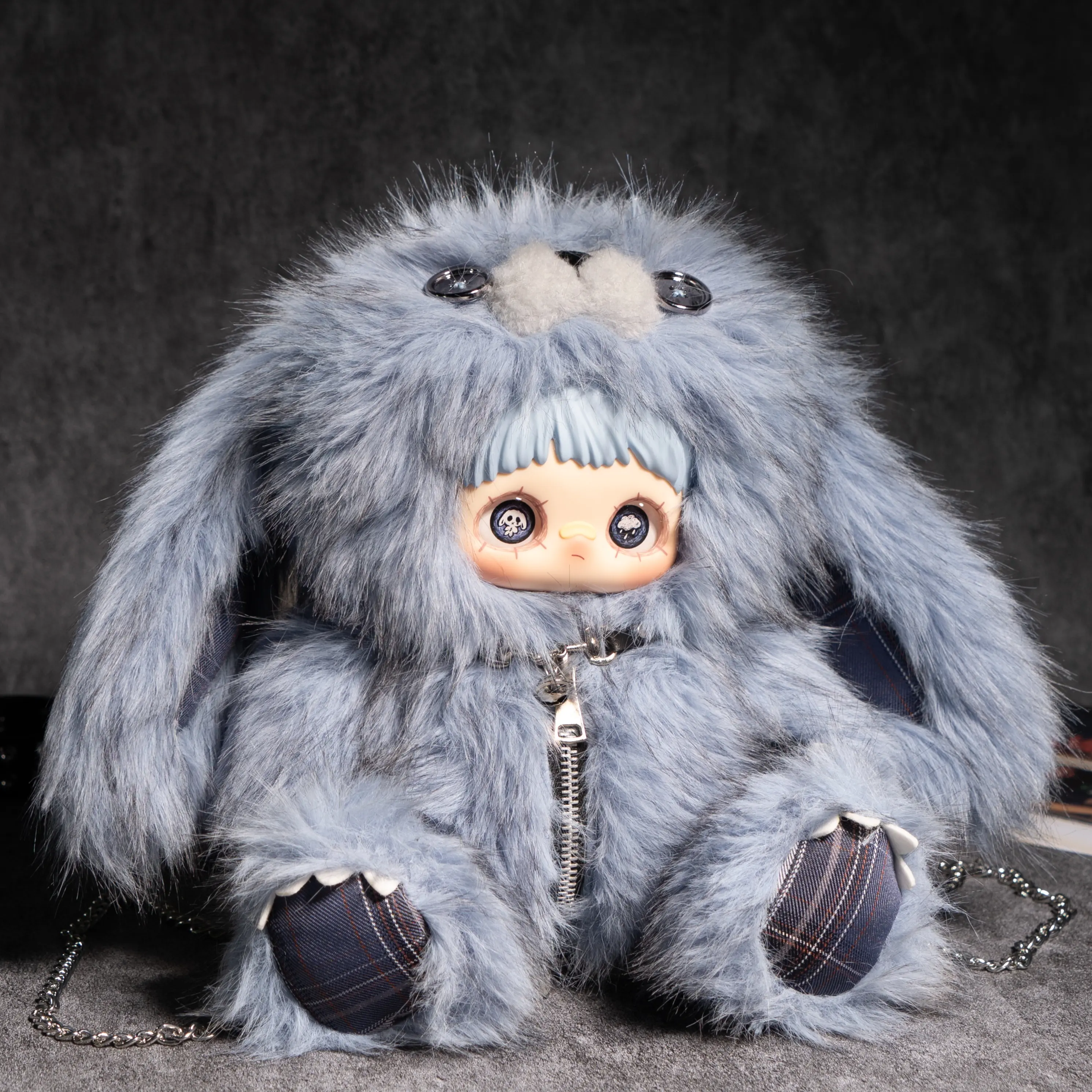Rumi Meimei Rebel Doll 400% Backpack Series Plush Blindbox