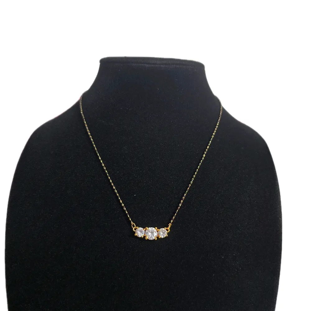 Traditional Nepali Indian Desi dainty mangalsutra necklace