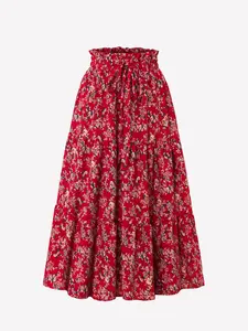 Floral Skirt Versatility, Perfect for Country Style, Cool and Chic, Soft and Casual Looks, Ideal for Various Occasions, Bohemian, Boho
