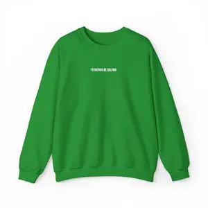 Golf | Masters | Sweatshirt | Embroidery | Quote | Funny