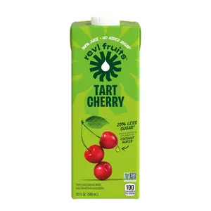 Revl Fruits Tart Cherry Juice 32 Fl Oz 100 Juice No Added Sugar Non GMO