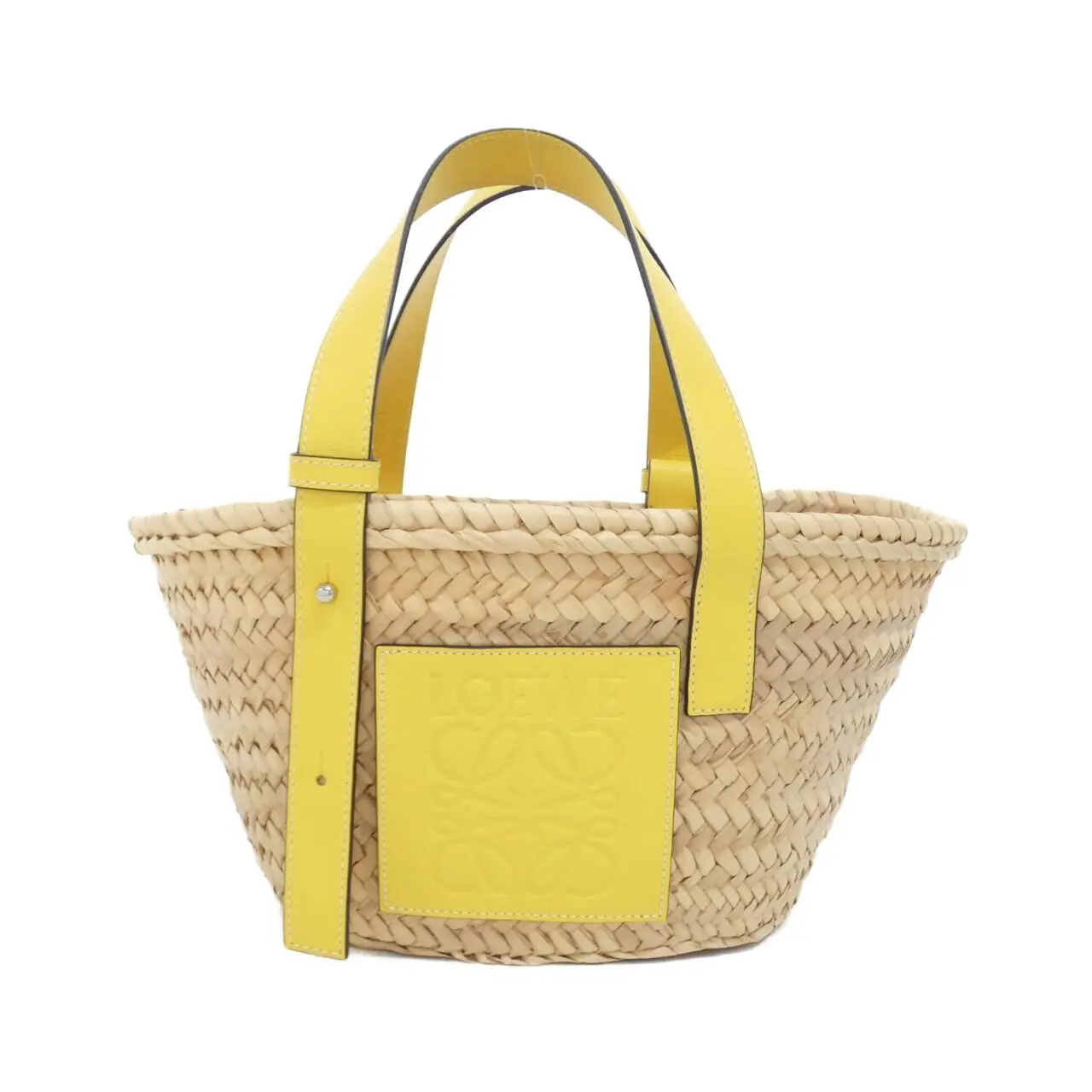 Pre-owned Loewe Straw Shoulder Bags Raffia Calf Bag