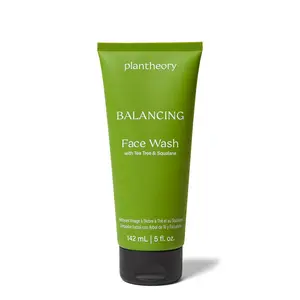 Plantheory Balancing Face Wash, Contains Tea Tree Oil, Cruelty Free & Vegan, 5 Fl Oz