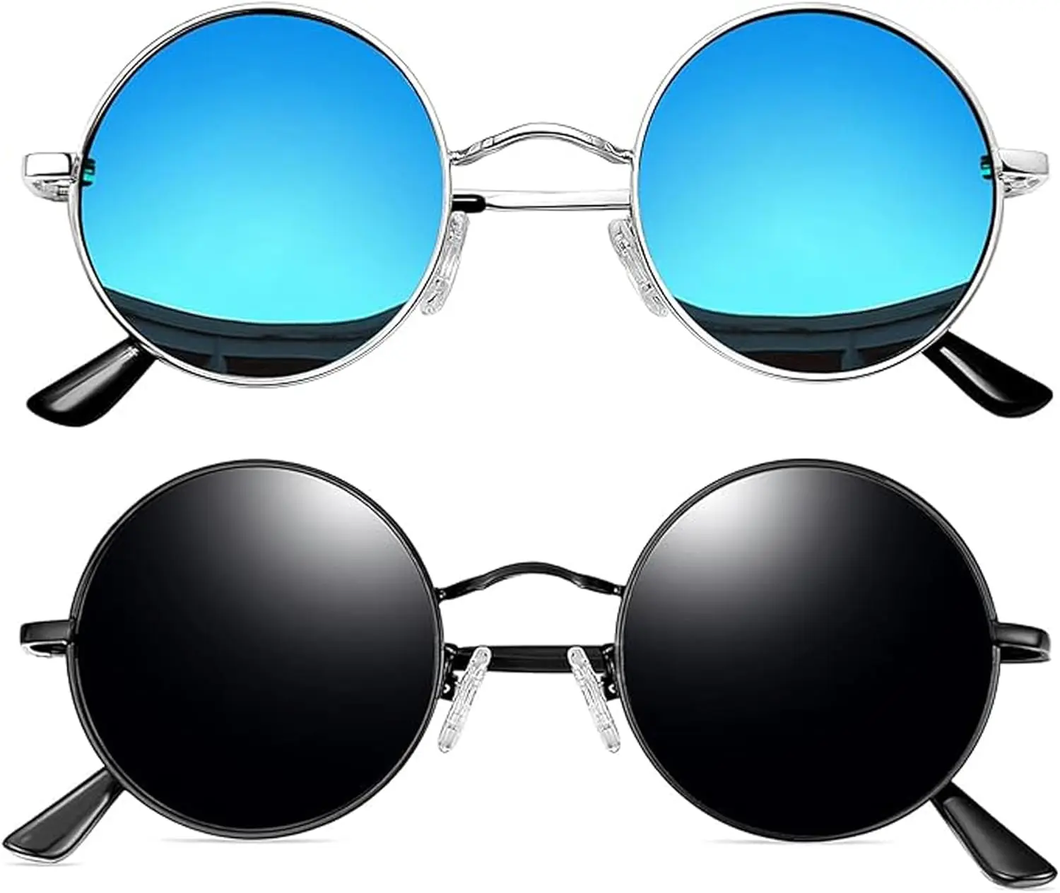 B02-Black + Mirrored Blue