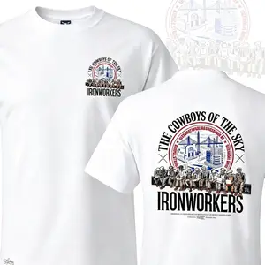 Ironworker T-shirt | Union Ironworker T-shirt | Welding T-shirt | Proud Ironworker T-shirt | Men T-shirt | Construction Shirt | Blue Collar