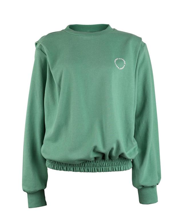 HENRY STUART Women's Over Shoulder T-Shirt - Green