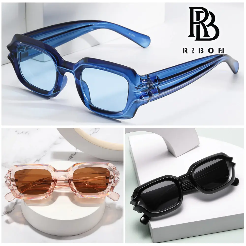 Fashionable glasses with pipe-style frames – suitable for men and women, hip-hop artists, and rappers.
