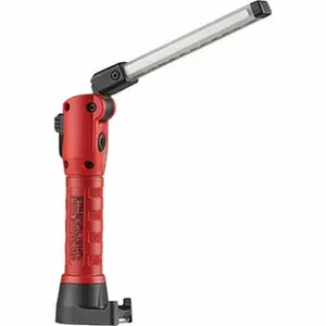 Streamlight Industrial-Tactical Flashlight (Model 74850) - Nylon Body, Red, 500 Lumens, 300 Min Runtime, White & UV LED Bulb Light, 1 Included Lithium-Ion Battery