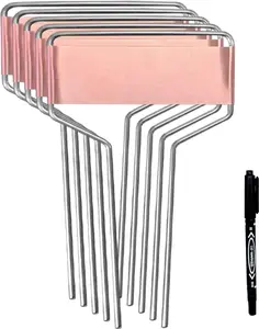 Copper Plant Label Stakes 40PC