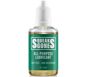 Squeaks Gone  – Multipurpose Solution for Door Hinges, Gym Equipment, Fix Any Squeak, All-Purpose , Drawers, Fans, Long Lasting, Non-Toxic, Non-Hazardous, Odorless, Safe Household Spray Cabinet Garage