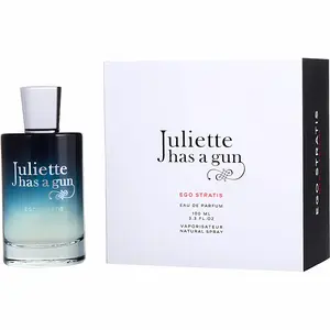 Juliette Has A Gun Ego Stratis Eau de Parfum - Female Citrusy Perfume with Elegant Scent, Ambroxan Base, 3.4 oz EDP for Women
