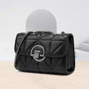 Women's Stylish Padded Pattern Crossbody Purse - Daily All-match Casual Bag Vintage Monogram Hobo Shoulder