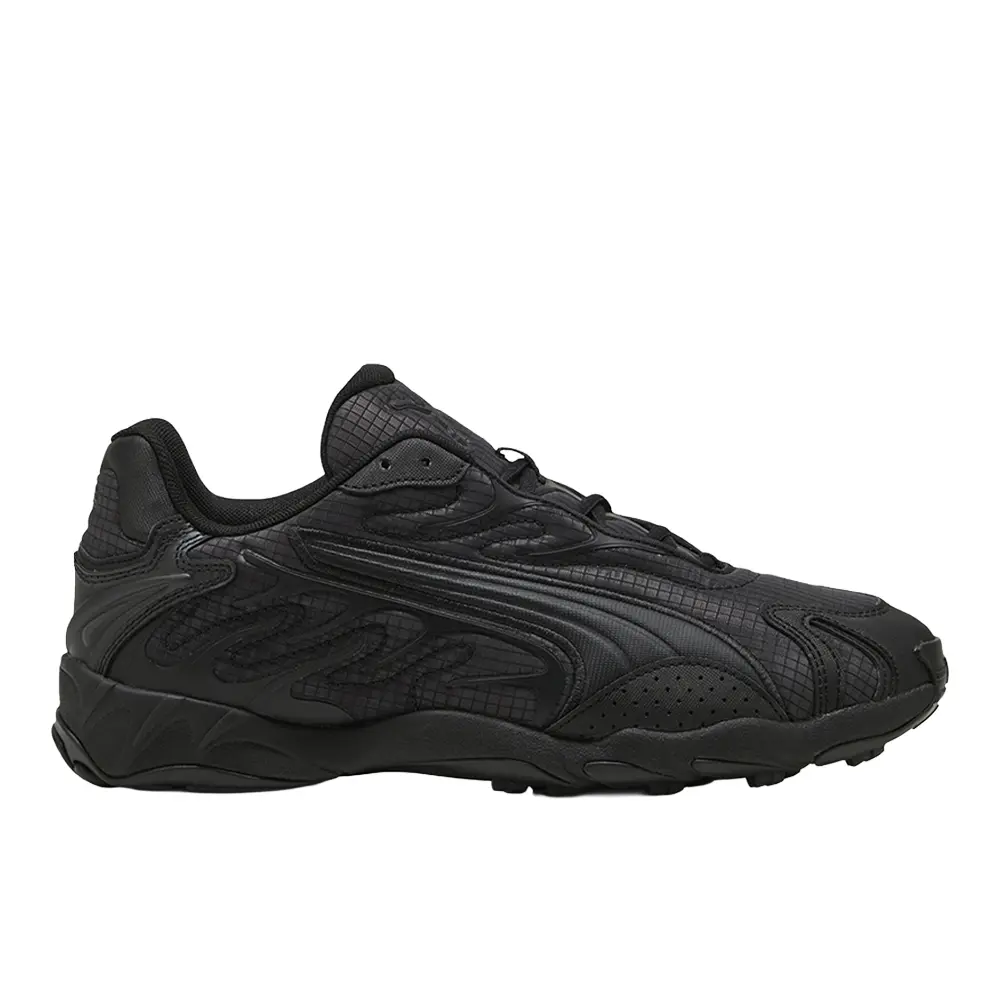 PUMA Mens Inhale Essentials Lace Up Sneakers Shoes Casual - Black