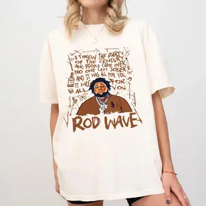 Comfort Colors Rod Wave Shirt - Rapper T Shirt - Hip Hop Shirt - Rod Wave Merch