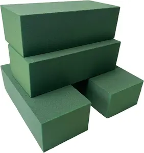 6-Pack Floral Foam Blocks Dry & Wet for Fresh and Artificial Flowers, 7.8” L x 3.5” W x 2.4” H – Ideal for Weddings, Birthdays, Home, Office, and Garden Decor