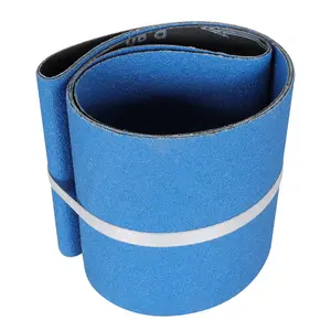 Premium Zirconia, X-weight Sanding Belts 2 Pack 6 Inch X 48 Inch 80-Grit