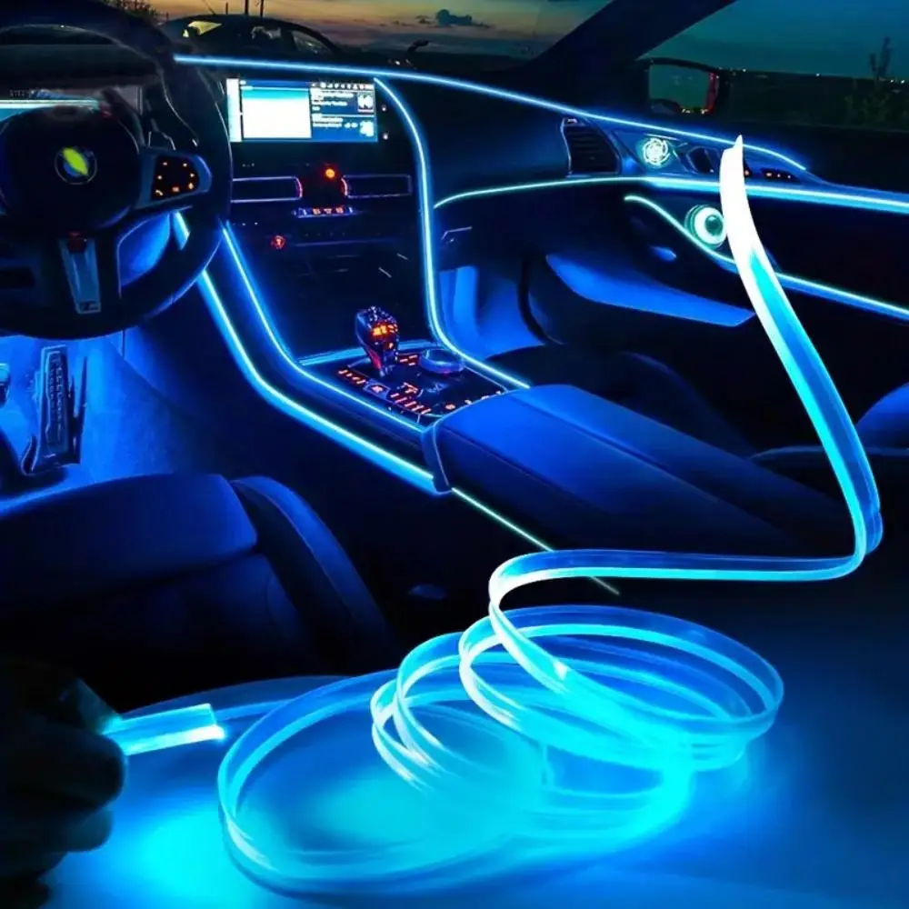 USB Powered LED Car Interior Lighting Kit, Car Accessories, Car Stuff, Interior LED Lights for Car, Car Interior Light with Remote Control, Car Decor