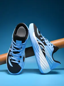 Men's Starry Night Graffiti High - Top Stylish Basketball Shoes, Art Sports Style, Mesh & Leather Spliced Material, Unique & Eye - Catching, Comfortable on Feet, Ideal for Basketball Sports & Street Outings