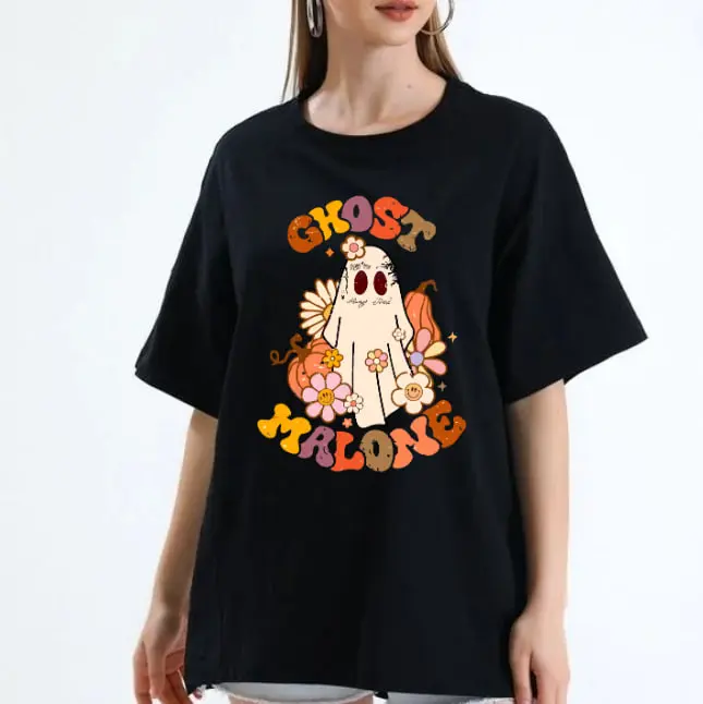 C0mfort Col0rs Hall0weenShirt, Hall0ween Gift, Ghost Malone Halloween merch 2024