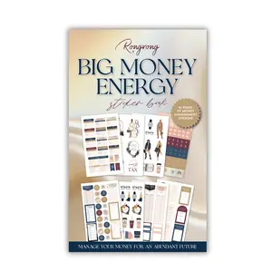 Big Money Energy Planner Sticker Book [EVERYDAY LINE]