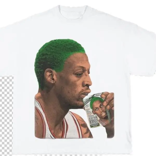Patch Rodman Tee - Men's Top with Patch Design, Ideal for Casual Wear - Menswear
