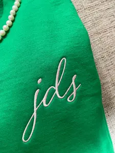 Lowercase Monogram Sweatshirt - Customizable with Personalized Initials