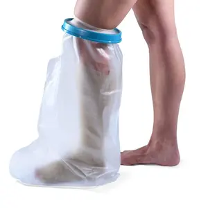 Waterproof Foot and Leg Cast or Bandages Cover for Swimming Shower and Bath