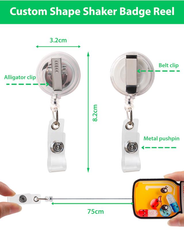 Power puff girls Retractable ID Badge Reel Nurse Accessory Unique Gift for Her Coworker Gift