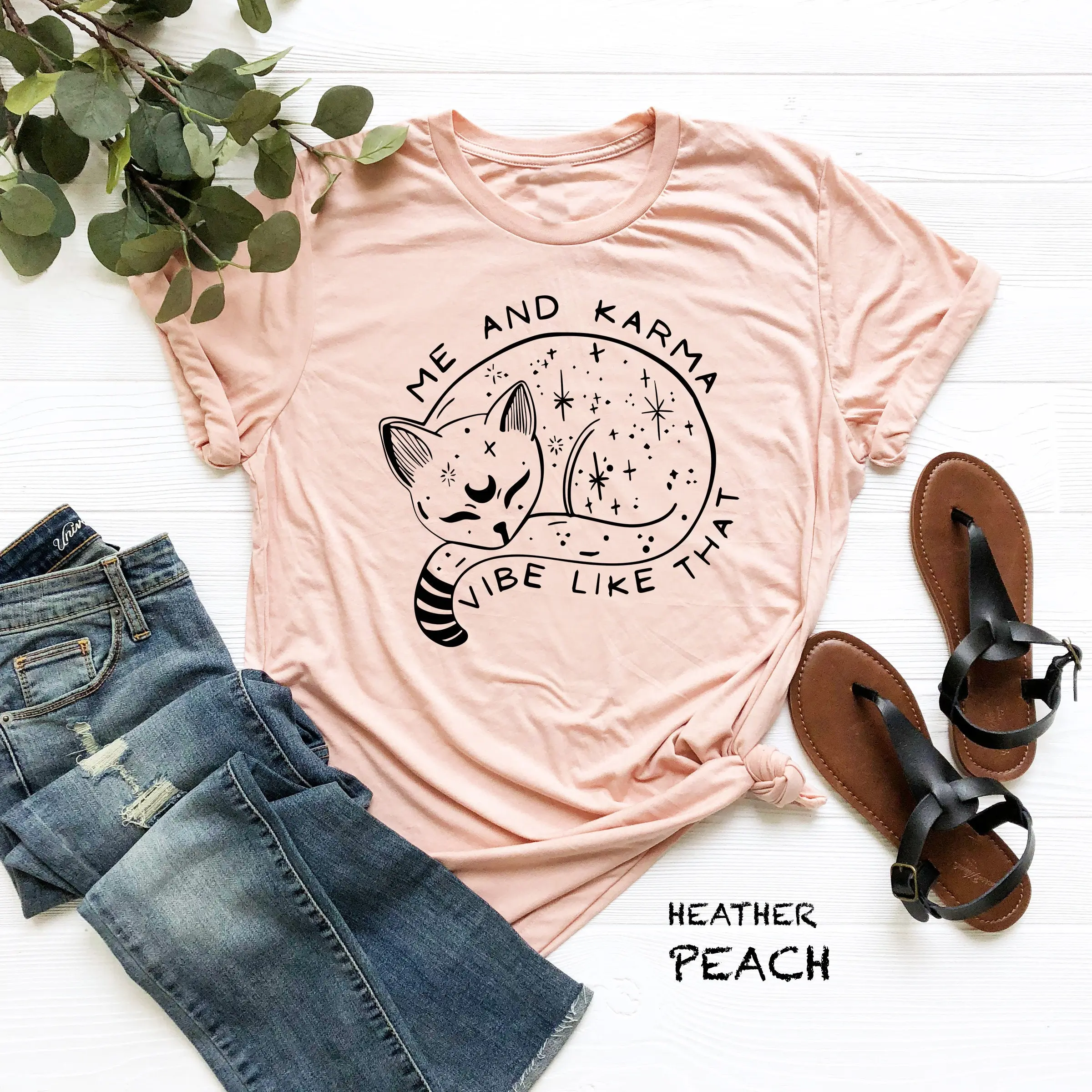 Karma Is A Cat Shirt, Me And Karma Vibe Like That Shirt, Lyric Merch, Midnights Album Inspired Tee, Concert Shirt, Minimal Shirt, Women Tees