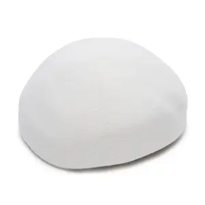 IVORY BERET PILLBOX HAT