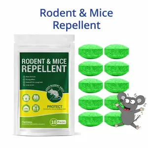 Mouse Rat Repellent Balls, Plant-Based Mouse Deterrent for Home, Garden, Garage & Car Engine