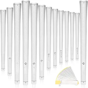 Women's  Golf Grips | Optimized Taper Design | Elegant Solid Color Series | Soft, Comfortable & Shock-Absorbing | Standard & Midsize, 13 Pack Golf Club Grip Kit for Women, Men & Juniors, CC02 Series