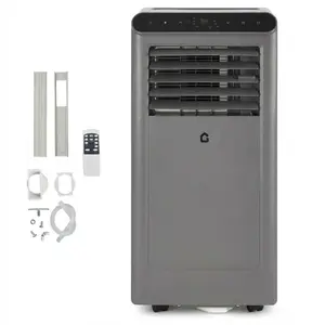 Garvee Portable Air Conditioner 8000 BTU, 3-in-1 AC Unit with Dehumidifier & Fan, Cools Up to 350 Sq. Ft, Window Installation Kit, Remote Control, LED Display & 24H Timer for Home Office Dorm