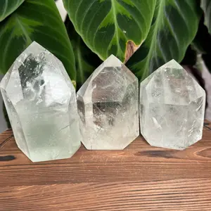 Garden Quartz Lodolite Dream Stone of Manifestation Natural Quartz with Unique Mineral Inclusions for Meditation and Spiritual Healing