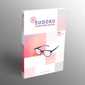Large-Print Sudoku Puzzle Book with Wide Margins - Brain Boosters for Beginners to Enhance Cognitive Skills, Ideal for Activities