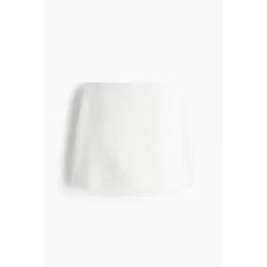 H&M Linen-blend mini skort