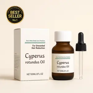 Pure Cyperus Rotundus Oil - Natural Hair Reduction Support, Good for PCOS & Hirsutism (30ml)