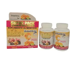 6 AJOS DORADOS + INMUNO C  150 cápsulas Supplement Dietary Vitamin