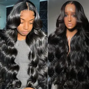 [LIVE SALE]  34''-40'' 250% Density UNice Body Wave 5x5 HD Lace Lace Closure Wig Glueless Human Hair Wig