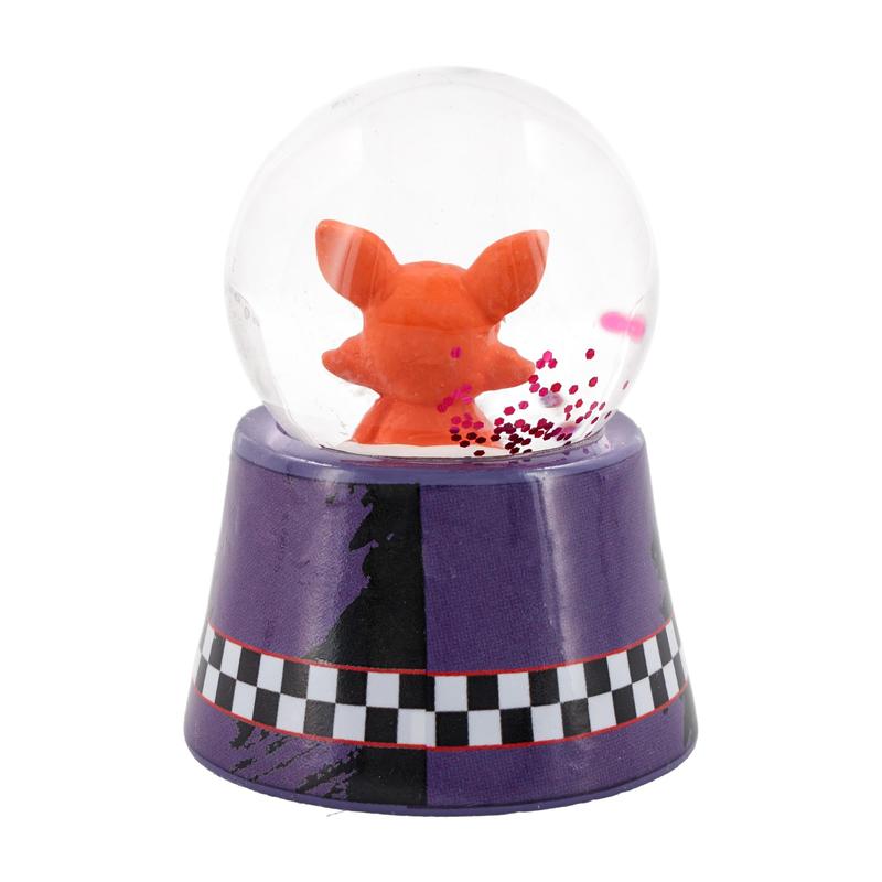 Five Nights At Freddy's Foxy The Pirate Mini Light-Up Snow Globe | 3 Inches Tall