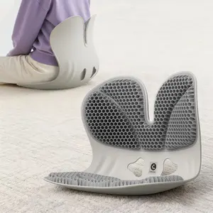 Cabevibe M2 Lumbar Support – Silicone SpineSeat Ergonomic Chair Back Support for Posture Correction & Lower Back Pain Relief, Perfect for Office, Gaming, Car & Home, Gift for Men & Women | Restock Sale Ergonomic High Back Executive Chair