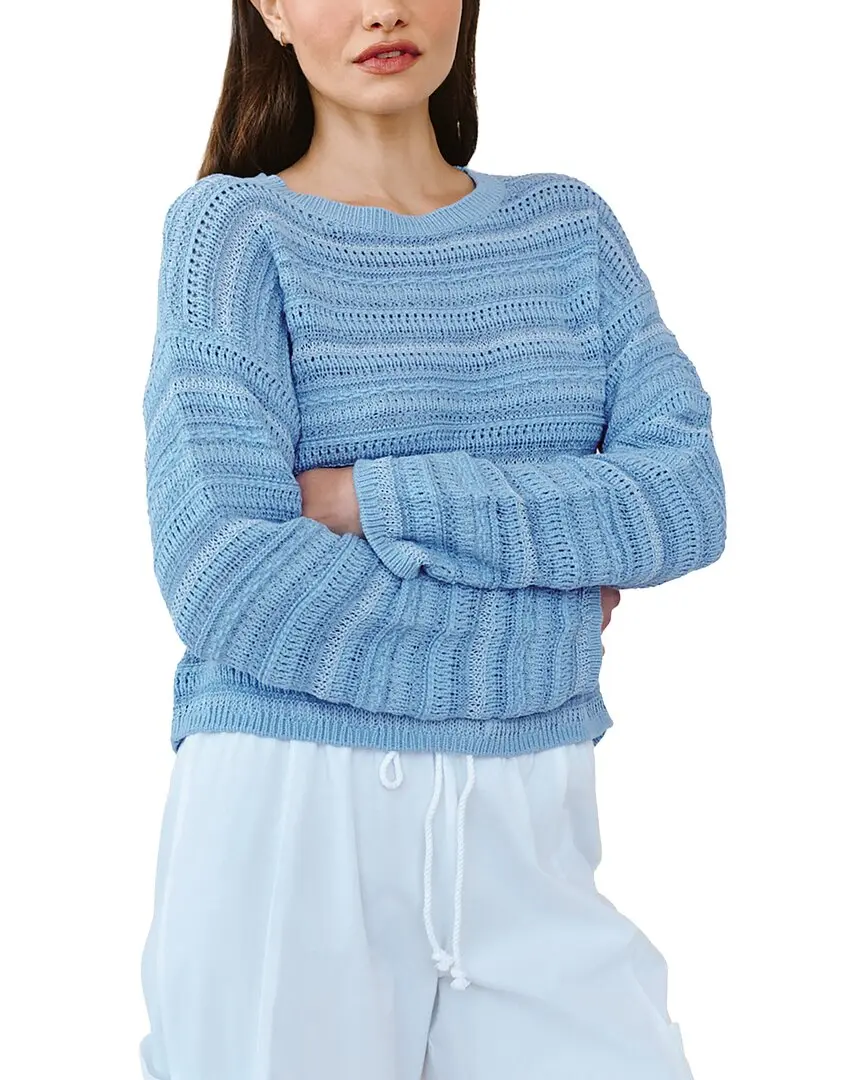 Bella Dahl Textured Crewneck Sweater